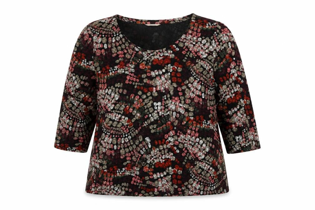 Womens UK Size 18 Classic Multicoloured Basic T-Shirt