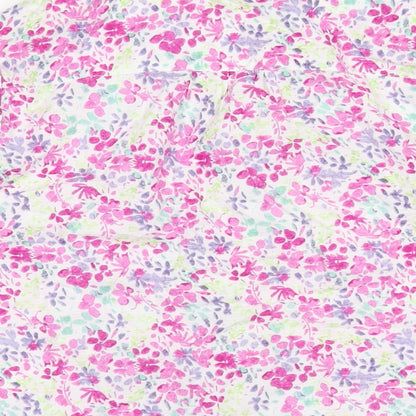 Womens UK Size 12 Marks and Spencer Multicoloured Basic Button-Up