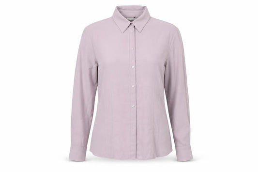 Womens UK Size 14 BHS Purple Basic Button-Up