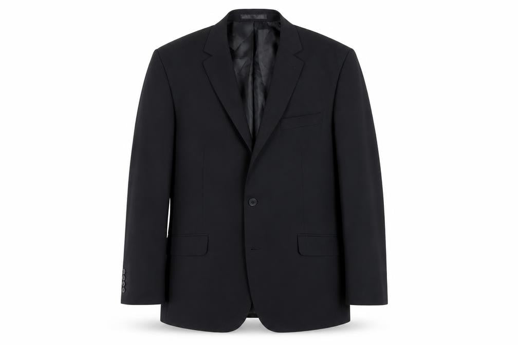 Mens UK Size 42 Tom English Regular Black Suit Jacket