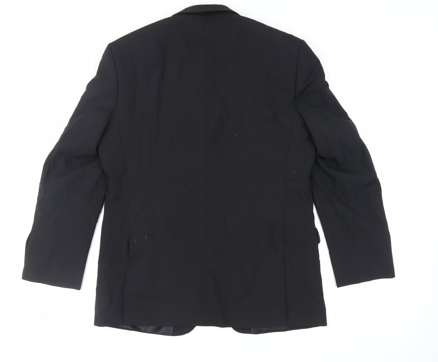 Mens UK Size 42 Tom English Regular Black Suit Jacket