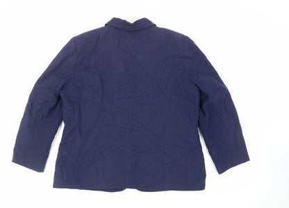 Womens UK Size 18 Bonmarché Blue Jacket