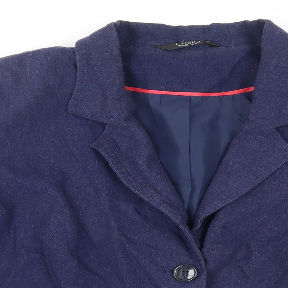 Womens UK Size 18 Bonmarché Blue Jacket
