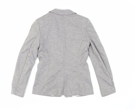 Womens UK Size 8 H&M Grey Jacket