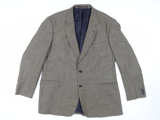 Mens UK Size 46 Marks and Spencer Regular Beige Suit Jacket