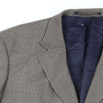Mens UK Size 46 Marks and Spencer Regular Beige Suit Jacket