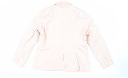 Womens UK Size 18 Marks and Spencer Pink Jacket