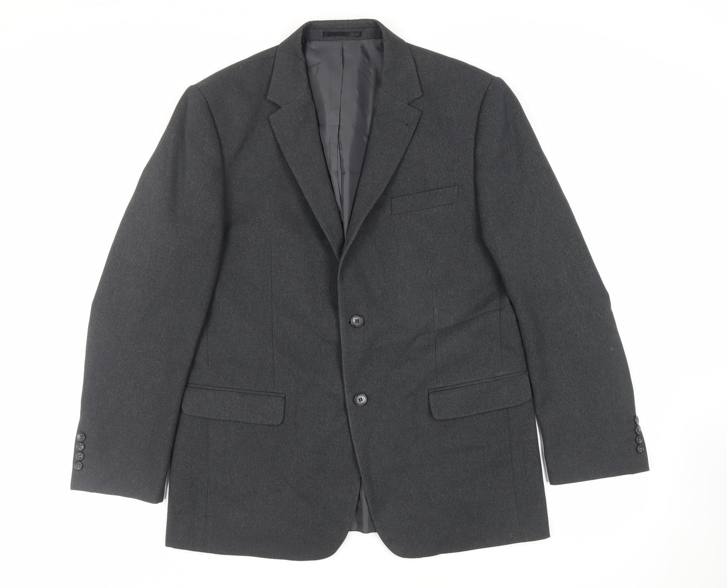 Mens UK Size 42 Greenwoods Regular Grey Suit Jacket