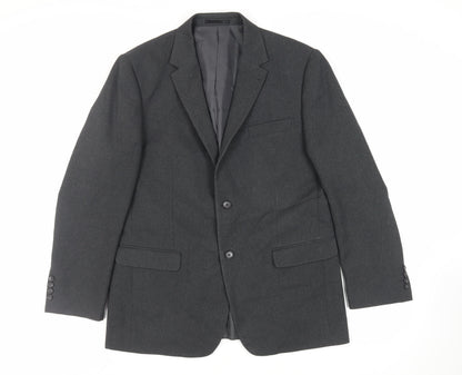Mens UK Size 42 Greenwoods Regular Grey Suit Jacket