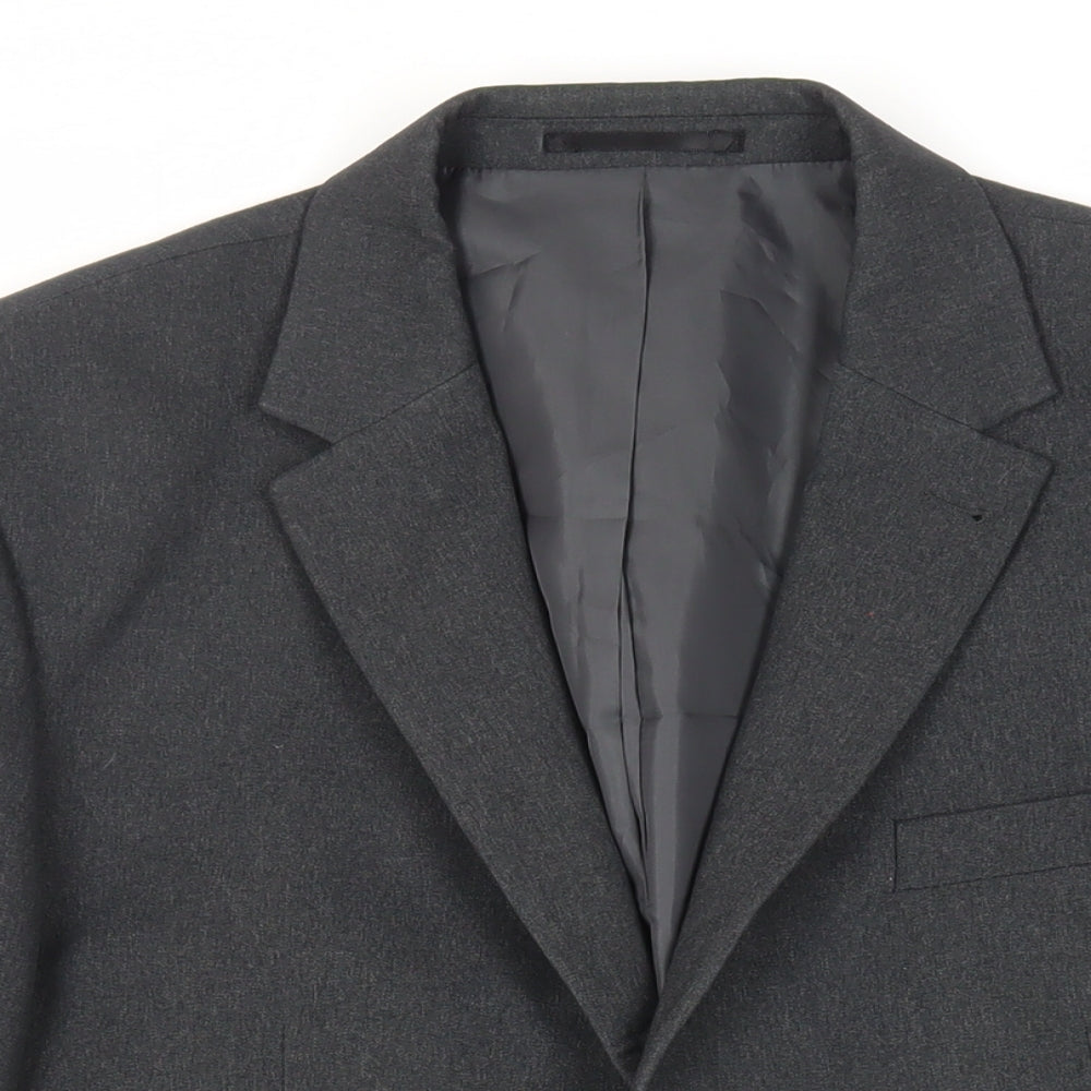 Mens UK Size 42 Greenwoods Regular Grey Suit Jacket