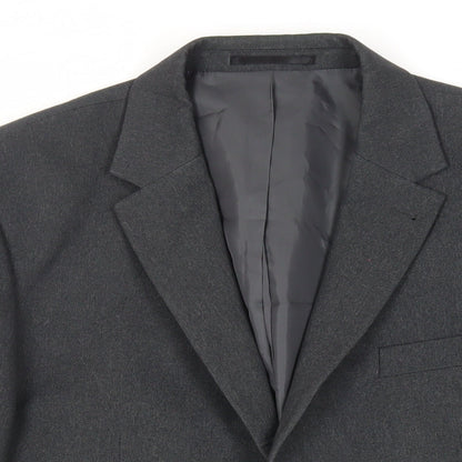 Mens UK Size 42 Greenwoods Regular Grey Suit Jacket