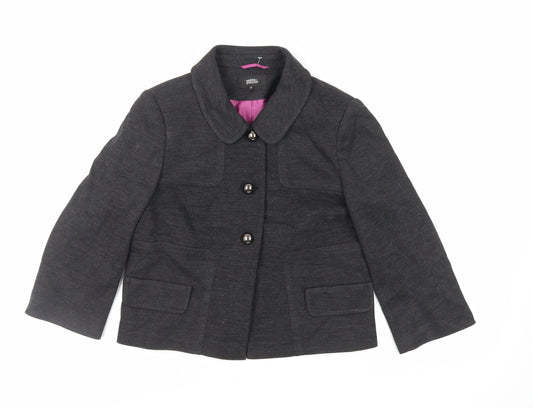 Womens UK Size 12 Marks and Spencer Grey Jacket