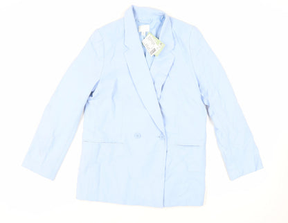 Womens UK Size S H&M Blue Jacket