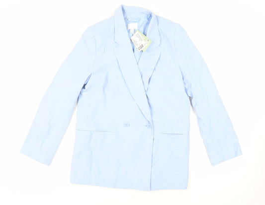 Womens UK Size S H&M Blue Jacket