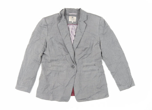 Womens UK Size 14 Marks and Spencer Grey Jacket
