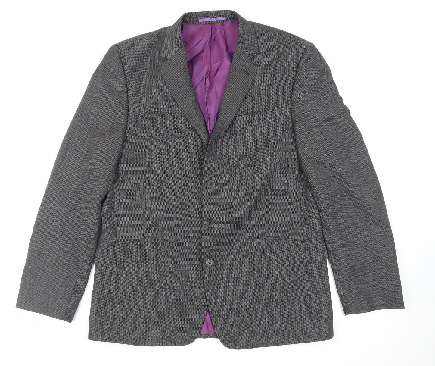 Mens UK Size 44 NEXT Regular Grey Suit Jacket