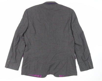 Mens UK Size 44 NEXT Regular Grey Suit Jacket