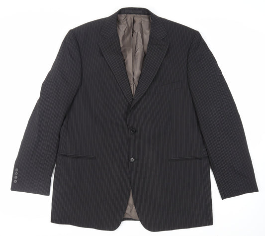 Mens UK Size 46 Marks and Spencer Regular Black Suit Jacket