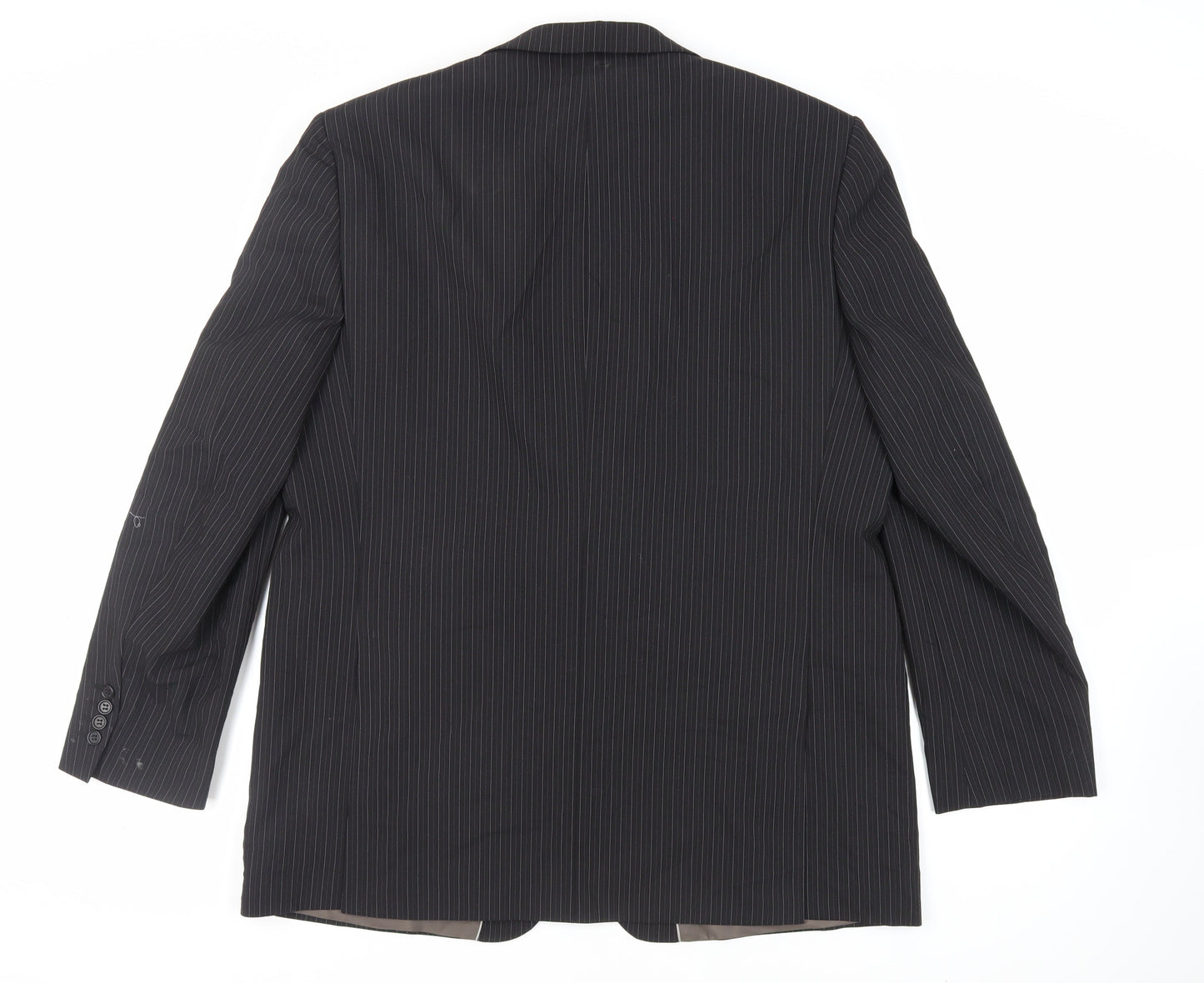 Mens UK Size 46 Marks and Spencer Regular Black Suit Jacket