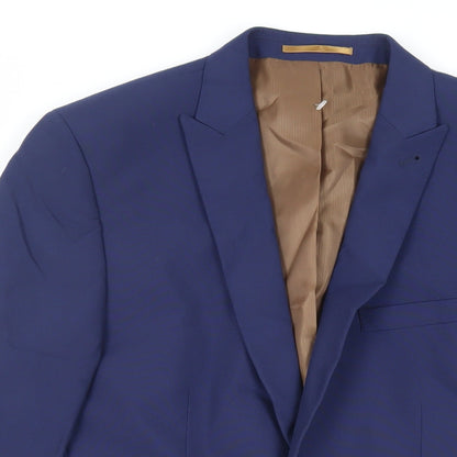 Mens UK Size 38 NEXT Regular Blue Suit Jacket