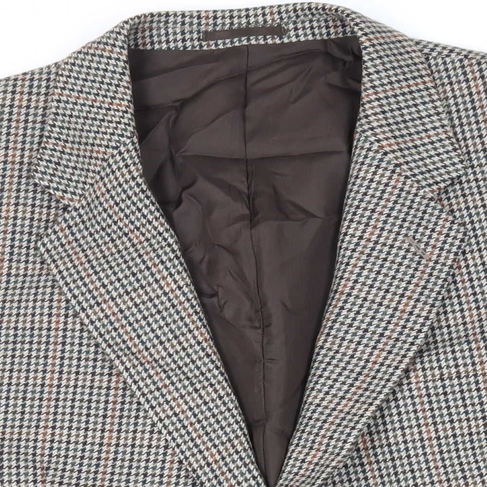 Mens UK Size 46 St Michael Regular Grey Suit Jacket