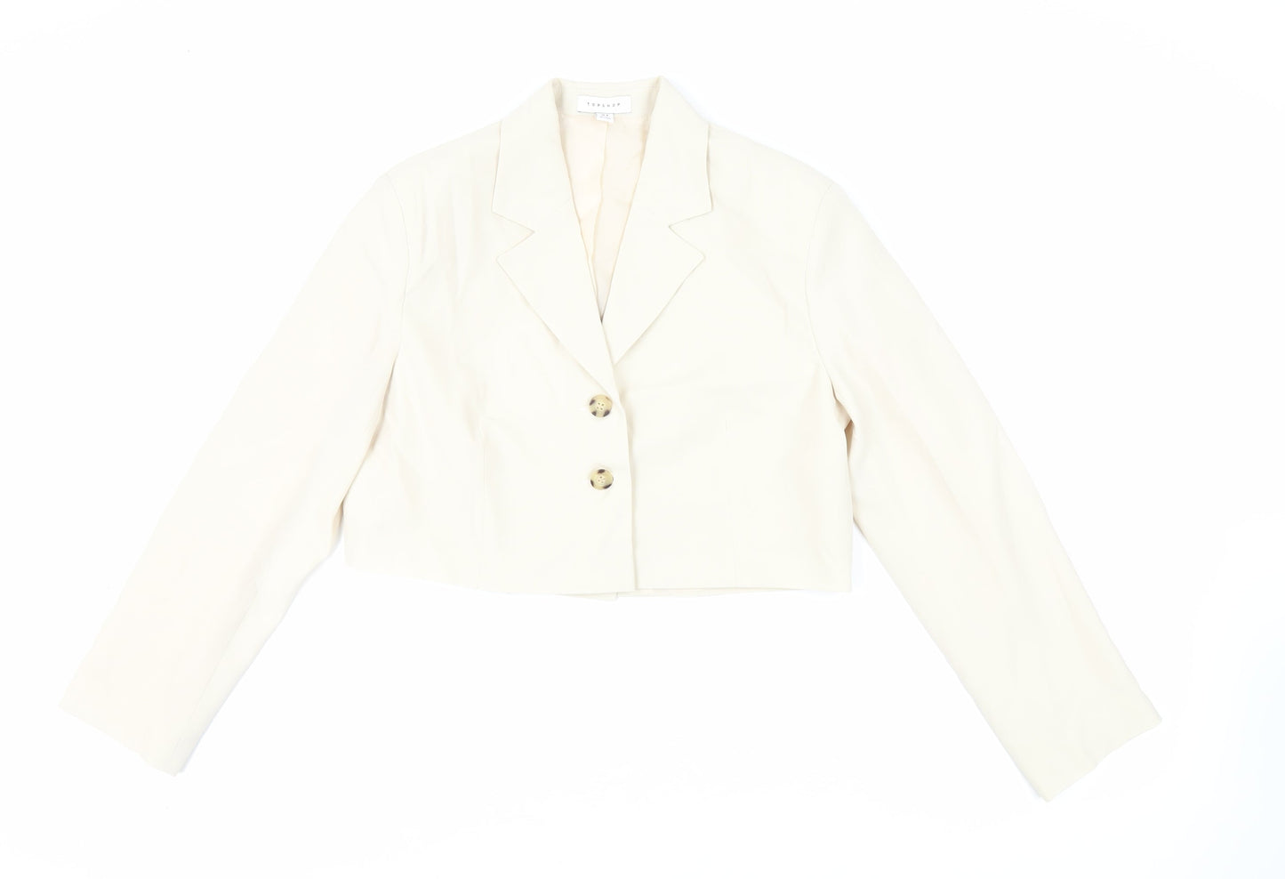 Womens UK Size 8 Topshop Ivory Jacket