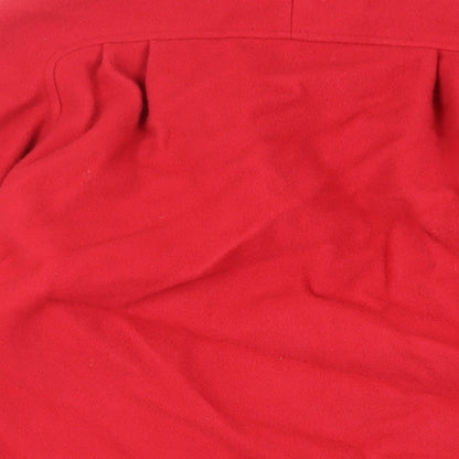 Womens UK Size 10 St Michael Red Overcoat