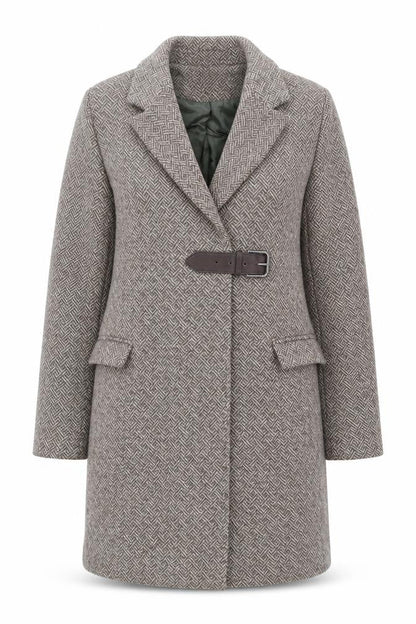 Womens UK Size L Clements Ribeiro Brown Overcoat