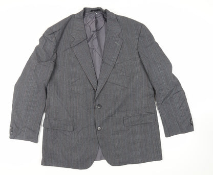 Mens UK Size 46 St Michael Regular Grey Suit Jacket