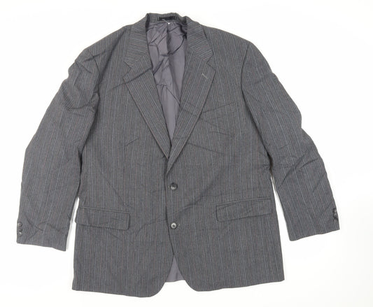 Mens UK Size 46 St Michael Regular Grey Suit Jacket
