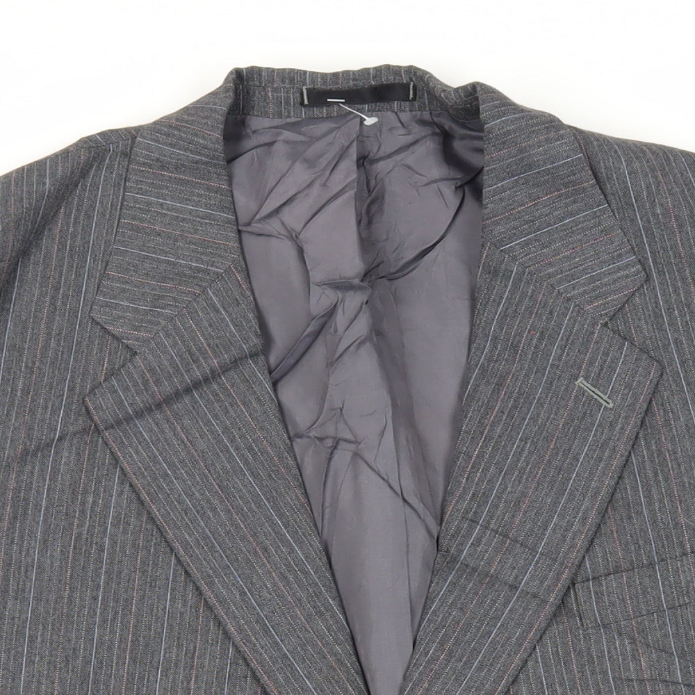 Mens UK Size 46 St Michael Regular Grey Suit Jacket
