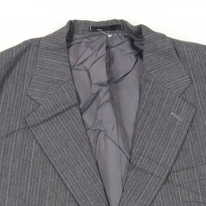 Mens UK Size 46 St Michael Regular Grey Suit Jacket
