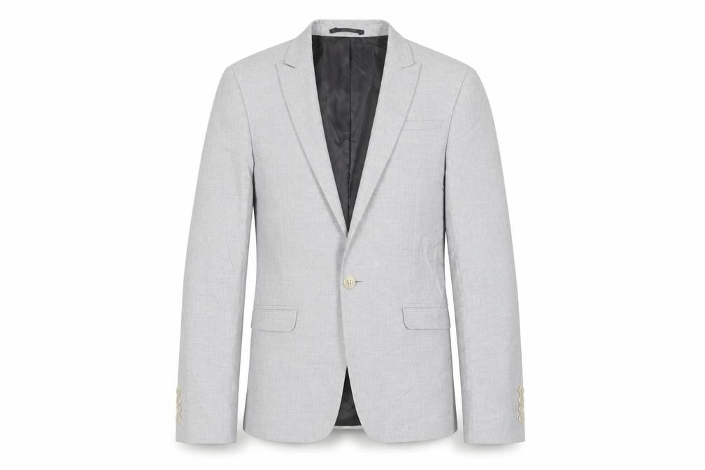 Mens UK Size 34 ASOS Regular Grey Suit Jacket