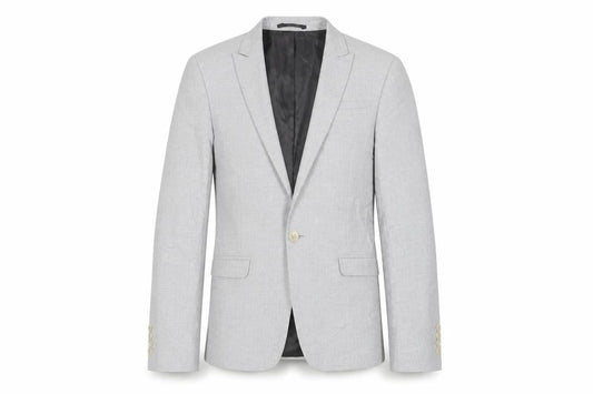 Mens UK Size 34 ASOS Regular Grey Suit Jacket