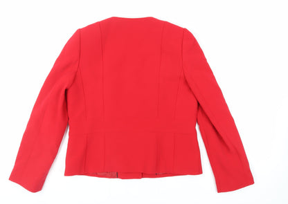 Womens UK Size 14 CC Red Jacket
