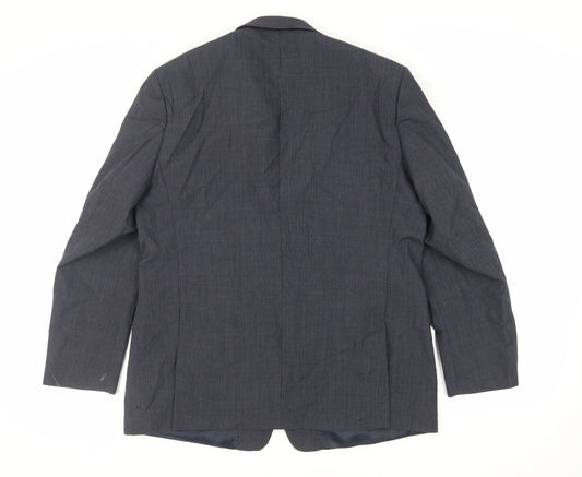 Mens UK Size 46 Hammond & Co. Regular Blue Suit Jacket