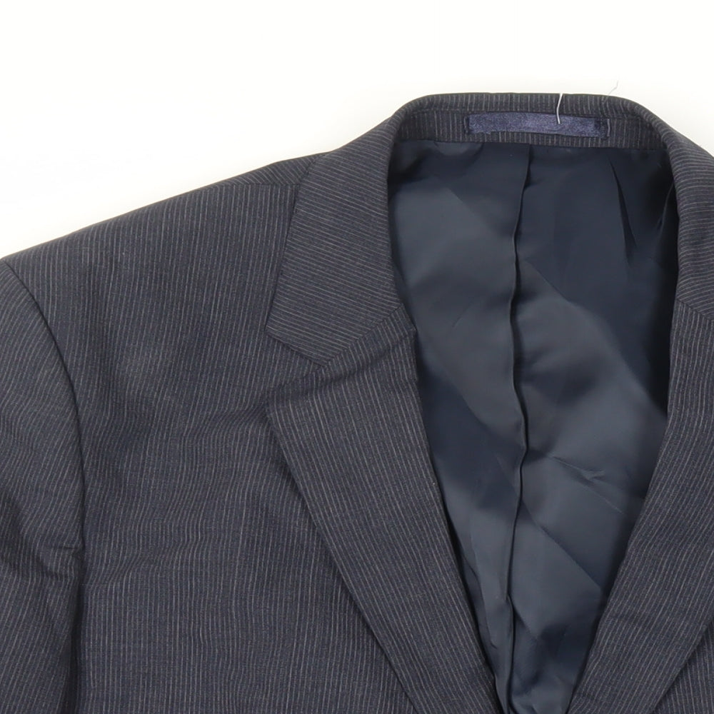Mens UK Size 46 Hammond & Co. Regular Blue Suit Jacket