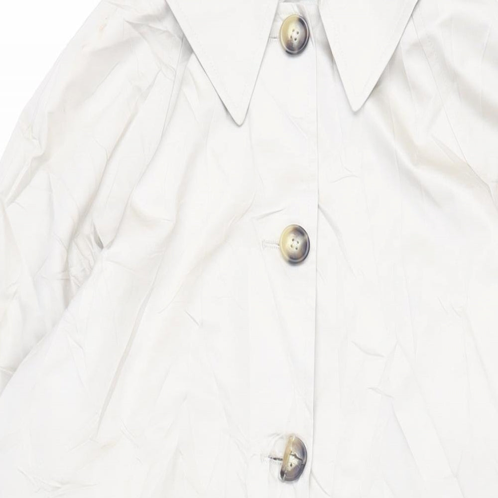 Womens UK Size 18 Marks and Spencer Beige Pea Coat