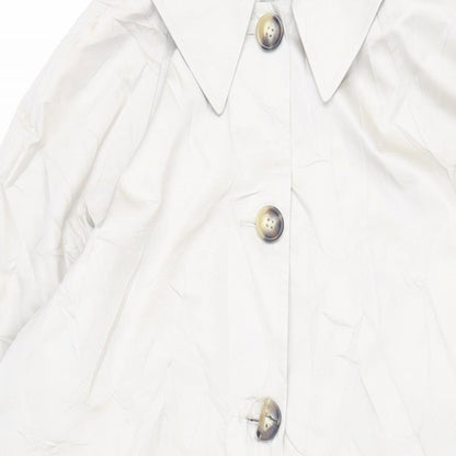Womens UK Size 18 Marks and Spencer Beige Pea Coat