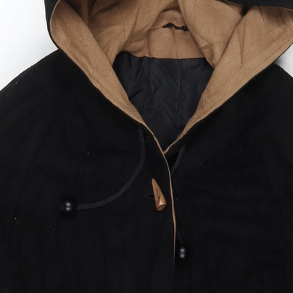 Womens UK Size 12 Berkertex Black Overcoat