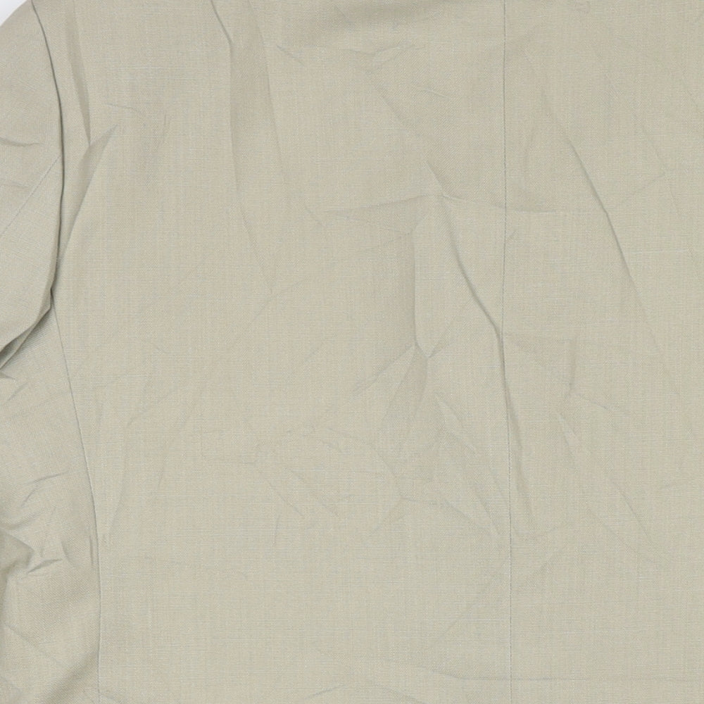 Cruise Mens Beige Polyester Jacket Suit Jacket Size 40 Regular