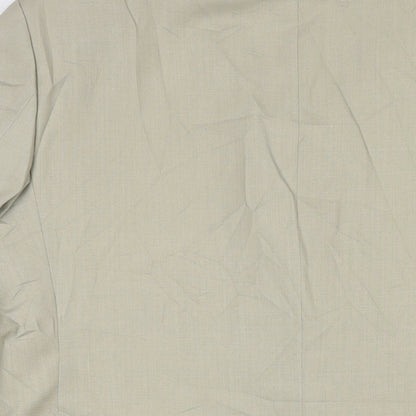 Cruise Mens Beige Polyester Jacket Suit Jacket Size 40 Regular