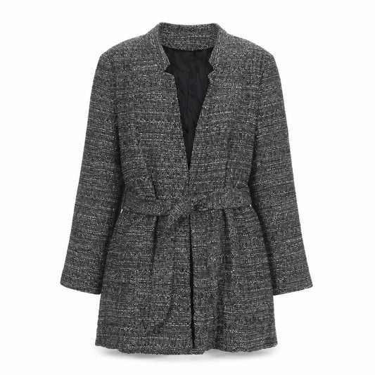 Womens UK Size 6 H&M Black Kimono Coat