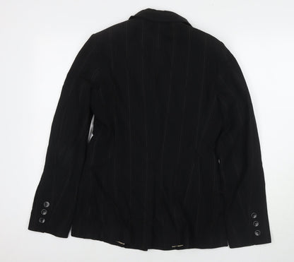 Marks and Spencer Womens Black Viscose Jacket Suit Jacket Size 10