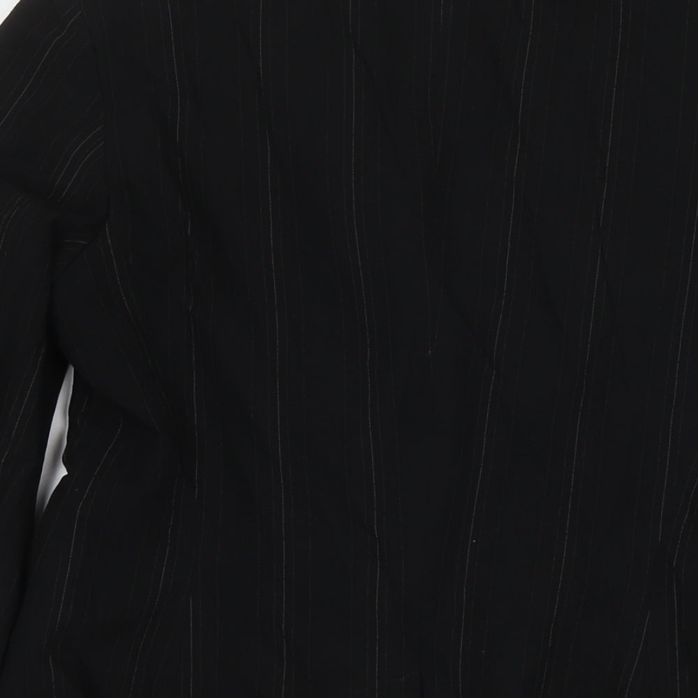 Marks and Spencer Womens Black Viscose Jacket Suit Jacket Size 10