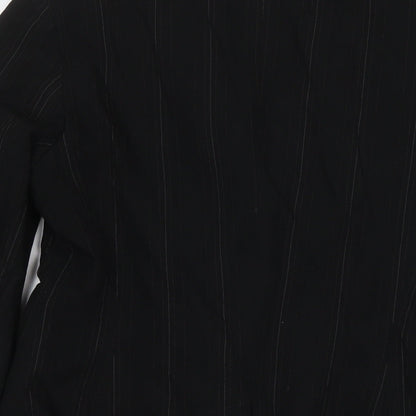 Marks and Spencer Womens Black Viscose Jacket Suit Jacket Size 10