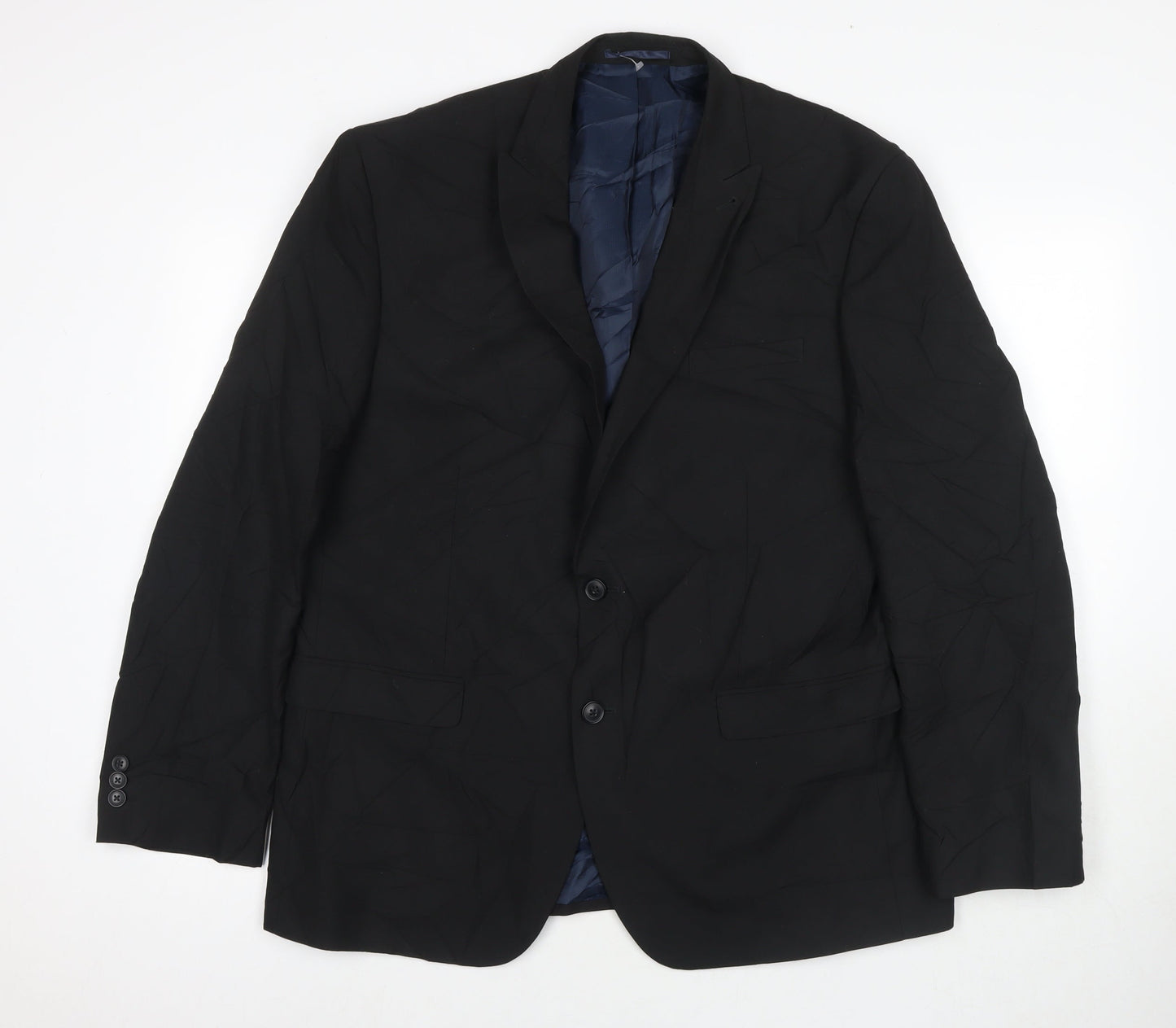 Mens UK Size 44 NEXT Regular Black Suit Jacket