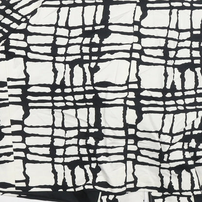 Principles Womens White Jacket Blazer Size 10 Hook & Eye