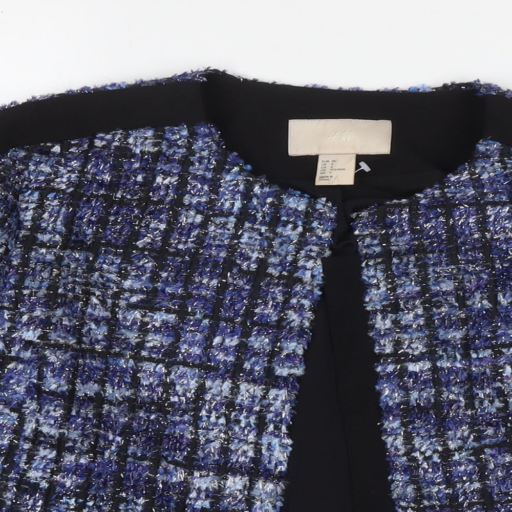 Womens UK Size 8 H&M Blue Jacket