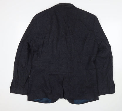 Mens UK Size 44 NEXT Regular Blue Suit Jacket